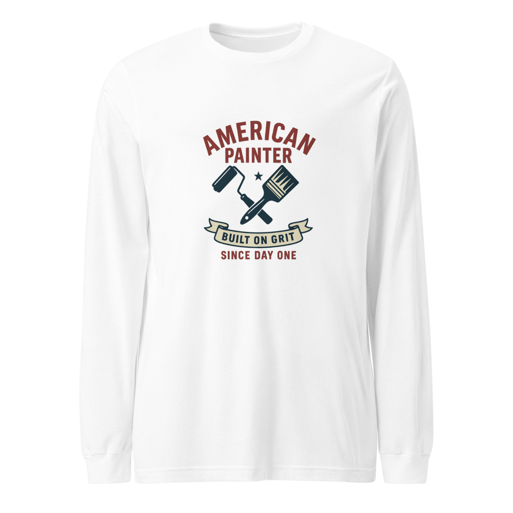 American Painter | Built on Grit Long Sleeve T-Shirt