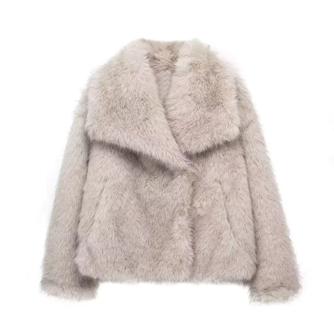 Liberty $ Freedom – Women’s Plush Coat