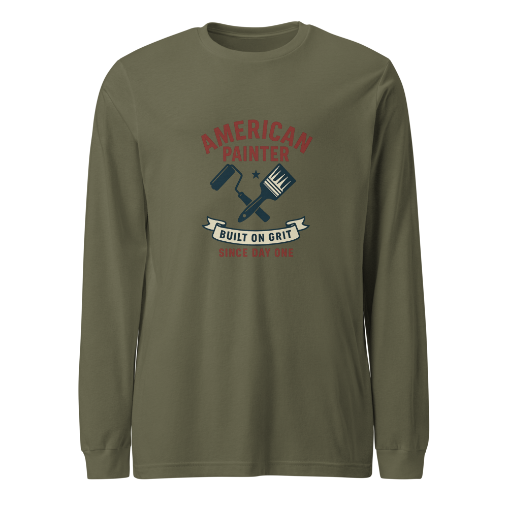 American Painter | Built on Grit Long Sleeve T-Shirt